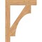Ekena Millwork Westlake Block Smooth Bracket, Western Red Cedar, 5 1/2"W x 36"D x 48"H BKT06X36X48WTL05SWR - alternate 3